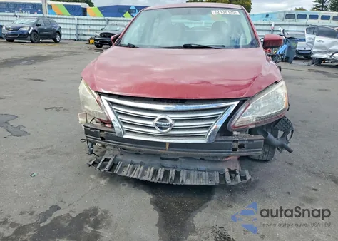 2013 Nissan Sentra S from USA, damaged, VIN 3N1AB7AP5DL731263